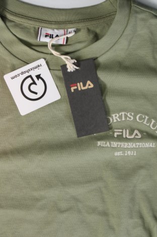Γυναικείο t-shirt FILA, Μέγεθος M, Χρώμα Πράσινο, Τιμή 31,96 €
