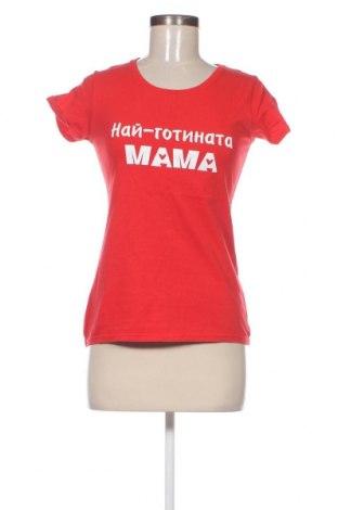 Γυναικείο t-shirt Fruit Of The Loom, Μέγεθος S, Χρώμα Κόκκινο, Τιμή 3,99 €