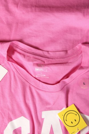 Γυναικείο t-shirt Gap, Μέγεθος L, Χρώμα Ρόζ , Τιμή 15,98 €