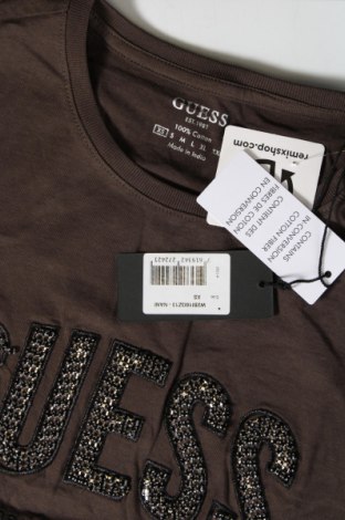 Γυναικείο t-shirt Guess, Μέγεθος XS, Χρώμα Γκρί, Τιμή 37,11 €