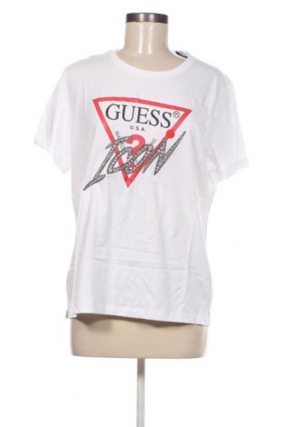 Γυναικείο t-shirt Guess, Μέγεθος XL, Χρώμα Λευκό, Τιμή 22,27 €