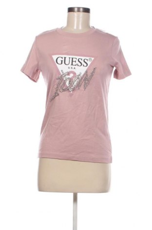 Damen T-Shirt Guess, Größe S, Farbe Aschrosa, Preis 22,27 €