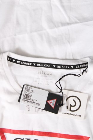 Γυναικείο t-shirt Guess, Μέγεθος XS, Χρώμα Λευκό, Τιμή 35,25 €