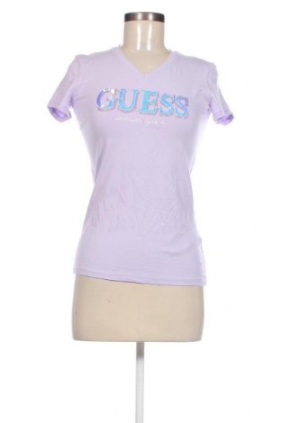 Дамска тениска Guess, Размер M, Цвят Лилав, Цена 72,00 лв.