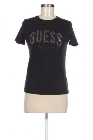 Дамска тениска Guess, Размер S, Цвят Черен, Цена 43,20 лв.