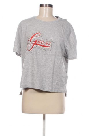 Γυναικείο t-shirt Guess, Μέγεθος L, Χρώμα Γκρί, Τιμή 37,11 €