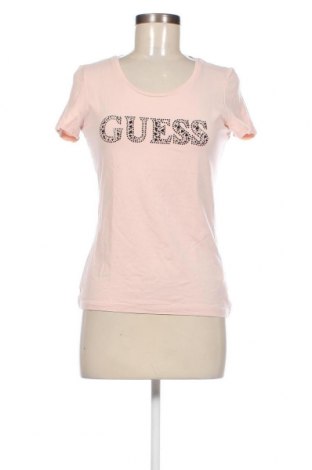 Γυναικείο t-shirt Guess, Μέγεθος M, Χρώμα Ρόζ , Τιμή 19,79 €