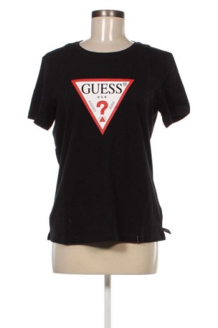 Damen T-Shirt Guess, Größe L, Farbe Schwarz, Preis 27,83 €