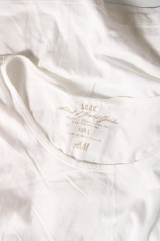 Női póló H&M, Méret L, Szín Fehér, Ár 2 587 Ft