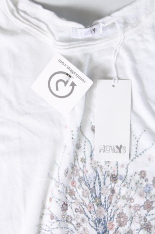 Γυναικείο t-shirt Haily`s, Μέγεθος S, Χρώμα Λευκό, Τιμή 18,56 €
