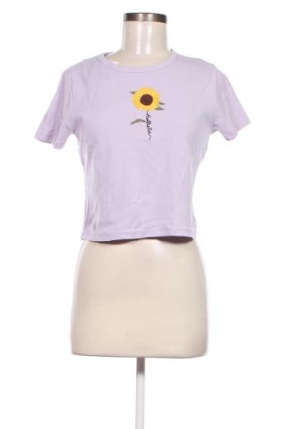 Γυναικείο t-shirt Hollister, Μέγεθος M, Χρώμα Βιολετί, Τιμή 4,80 €