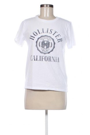Дамска тениска Hollister, Размер M, Цвят Бял, Цена 21,60 лв.