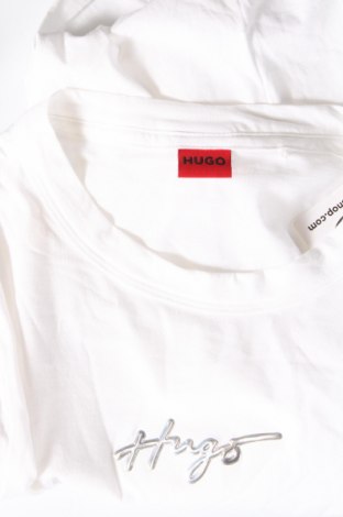 Damski T-shirt Hugo Boss, Rozmiar XL, Kolor Biały, Cena 338,51 zł