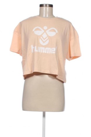 Γυναικείο t-shirt Hummel, Μέγεθος L, Χρώμα Ρόζ , Τιμή 18,56 €