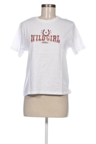 Γυναικείο t-shirt Jennyfer, Μέγεθος M, Χρώμα Λευκό, Τιμή 6,82 €