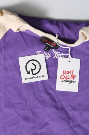 Γυναικείο t-shirt Jennyfer, Μέγεθος L, Χρώμα Βιολετί, Τιμή 5,19 €