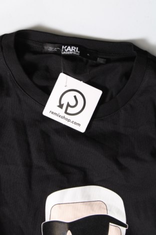Damski T-shirt Karl Lagerfeld, Rozmiar XL, Kolor Czarny, Cena 338,51 zł