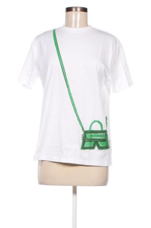 Дамска тениска Karl Lagerfeld, Размер S, Цвят Бял, Цена 127,00 лв.