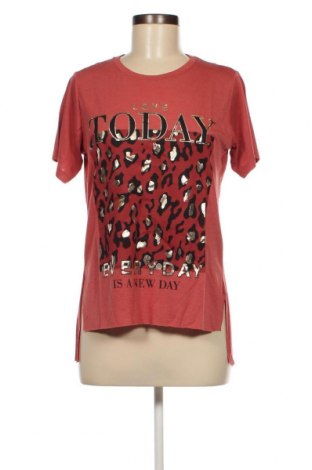 Γυναικείο t-shirt Koton, Μέγεθος M, Χρώμα Πορτοκαλί, Τιμή 20,62 €