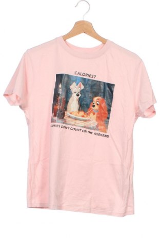 Γυναικείο t-shirt LC Waikiki, Μέγεθος XS, Χρώμα Ρόζ , Τιμή 6,75 €