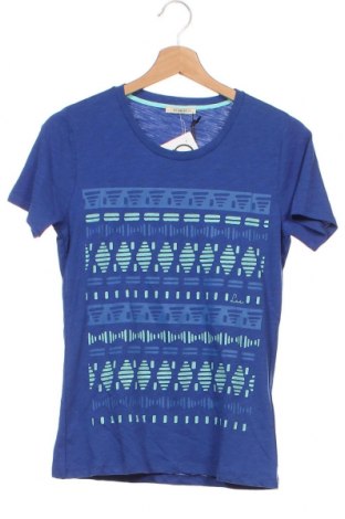 Γυναικείο t-shirt Lee, Μέγεθος XS, Χρώμα Μπλέ, Τιμή 19,96 €