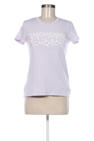 Damen T-Shirt Levi's, Größe XS, Farbe Lila, Preis 19,18 €