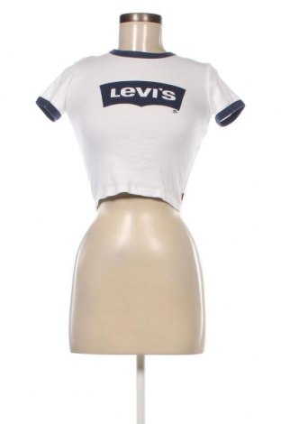 Damen T-Shirt Levi's, Größe XXS, Farbe Weiß, Preis € 19,18