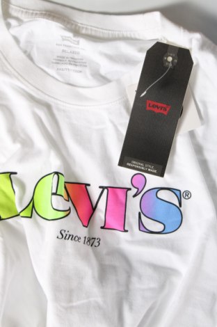 Damen T-Shirt Levi's, Größe XXS, Farbe Weiß, Preis € 31,96