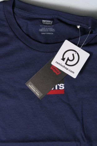 Γυναικείο t-shirt Levi's, Μέγεθος XXS, Χρώμα Μπλέ, Τιμή 14,38 €