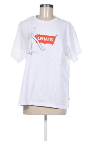 Дамска тениска Levi's, Размер M, Цвят Бял, Цена 37,20 лв.