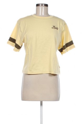 Дамска тениска Levi's, Размер M, Цвят Жълт, Цена 37,20 лв.