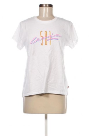 Γυναικείο t-shirt Levi's, Μέγεθος L, Χρώμα Λευκό, Τιμή 25,57 €