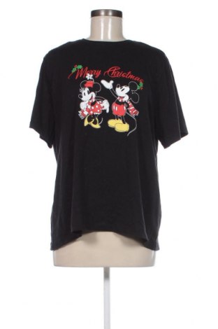 Γυναικείο t-shirt Minnie Mouse, Μέγεθος XL, Χρώμα Μαύρο, Τιμή 11,14 €