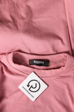 Γυναικείο t-shirt Missguided, Μέγεθος XXS, Χρώμα Ρόζ , Τιμή 10,82 €