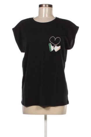 Γυναικείο t-shirt Mister Tee, Μέγεθος M, Χρώμα Μαύρο, Τιμή 18,56 €