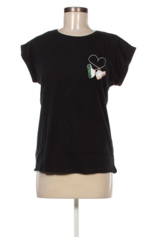 Γυναικείο t-shirt Mister Tee, Μέγεθος S, Χρώμα Μαύρο, Τιμή 11,14 €