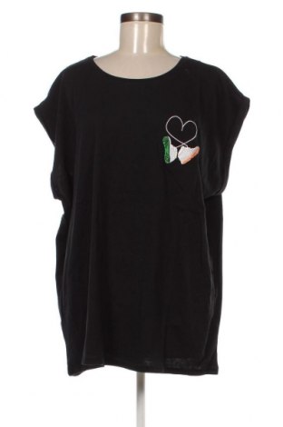 Γυναικείο t-shirt Mister Tee, Μέγεθος 3XL, Χρώμα Μαύρο, Τιμή 9,28 €