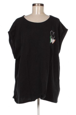 Γυναικείο t-shirt Mister Tee, Μέγεθος 4XL, Χρώμα Μαύρο, Τιμή 7,05 €