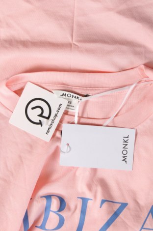 Damen T-Shirt Monki, Größe XS, Farbe Rosa, Preis 12,37 €