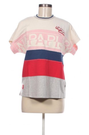 Γυναικείο t-shirt Napapijri, Μέγεθος XS, Χρώμα Πολύχρωμο, Τιμή 37,11 €