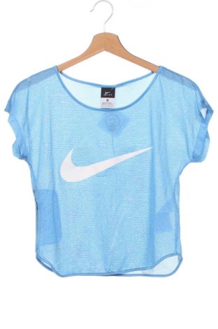 Дамска тениска Nike, Размер XS, Цвят Син, Цена 40,65 лв.