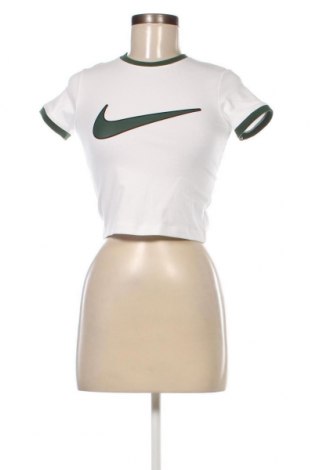 Damen T-Shirt Nike, Größe S, Farbe Weiß, Preis 19,18 €