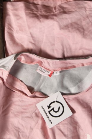 Γυναικείο t-shirt Nkd, Μέγεθος L, Χρώμα Ρόζ , Τιμή 12,63 €
