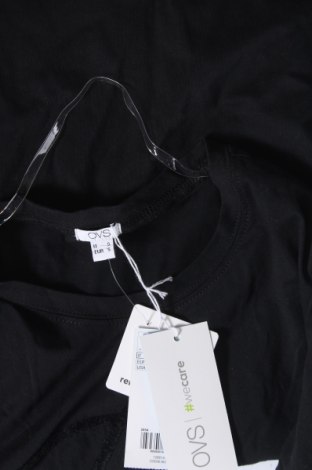 Дамска тениска Oviesse, Размер S, Цвят Черен, Цена 21,00 лв.