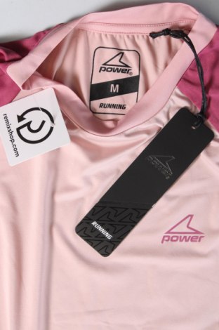 Γυναικείο t-shirt POWER, Μέγεθος M, Χρώμα Ρόζ , Τιμή 6,50 €