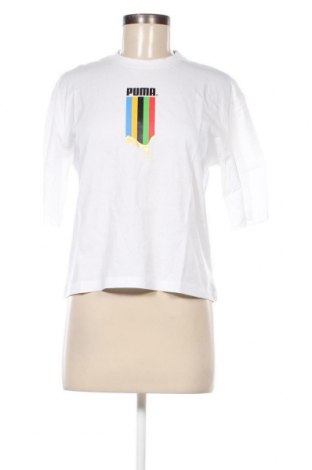 Дамска тениска PUMA, Размер S, Цвят Бял, Цена 37,20 лв.