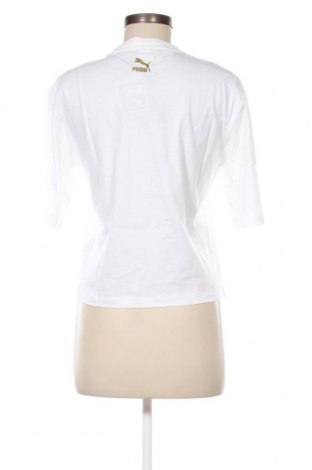 Damen T-Shirt PUMA, Größe S, Farbe Weiß, Preis 19,18 €