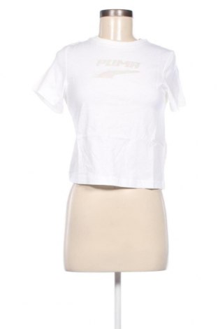 Damen T-Shirt PUMA, Größe S, Farbe Weiß, Preis € 31,96