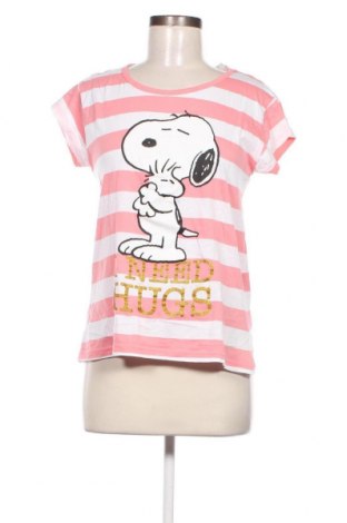 Γυναικείο t-shirt Peanuts, Μέγεθος M, Χρώμα Ρόζ , Τιμή 4,00 €