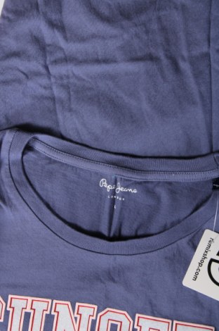 Damen T-Shirt Pepe Jeans, Größe L, Farbe Blau, Preis € 13,84